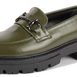 Violette Vert Cuir
