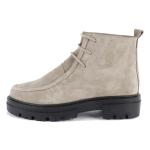 Bottine Femme Beige Daim Amber