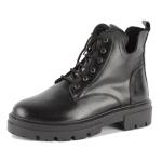 Bottine Cuir Noir Aubrey