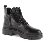 Bottine Cuir Noir Aubrey