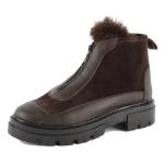 Bottine Femme Cuir Marron Clyde