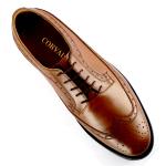 Ginger Camel Cuir