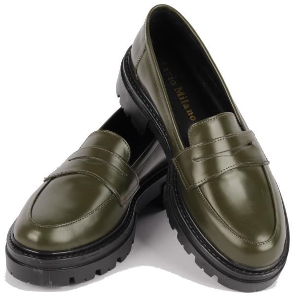 Green Vert Cuir