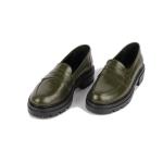Green Vert Cuir