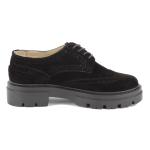 Derbie Femme Haley Noir Daim