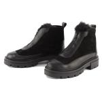 Bottine Femme Cuir Noir Indy