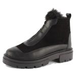 Bottine Femme Cuir Noir Indy