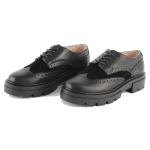 Derbie Femme Lenny Noir Cuir