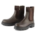 Bottine Femme Cuir Marron Lima