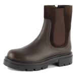 Bottine Femme Cuir Marron Lima