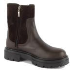 Bottine Femme Cuir Marron Lima