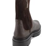 Bottine Femme Cuir Marron Lima