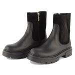 Bottine Femme Cuir Noir Ollie