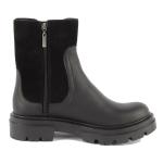 Bottine Femme Cuir Noir Ollie