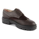 Derbie Femme Pearl Marron Cuir