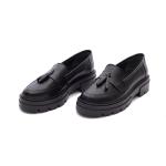 Reina Noir Cuir
