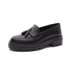 Reina Noir Cuir