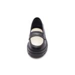 Ruby Noir/Beige Cuir