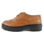 Derbie Femme Sydney Camel Cuir