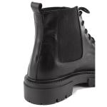 Bottine Femme Cuir Noir Willow