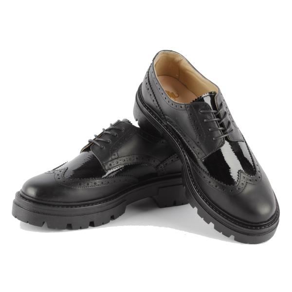 Derbie Femme Yoda Noir Cuir